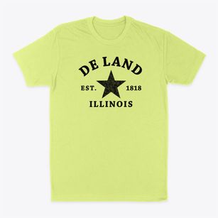De Land Illinois Star Classic Dad T-Shirt