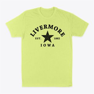 Livermore Iowa Star Classic Dad T-Shirt