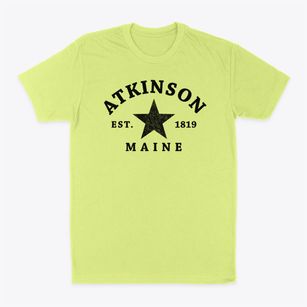 Atkinson Maine Star Classic Dad T-Shirt
