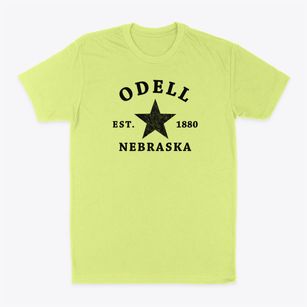 Odell Nebraska Star Classic Dad T-Shirt