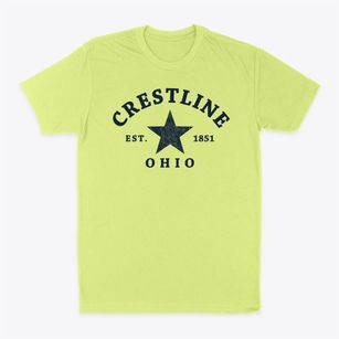 Crestline Ohio Star Classic Dad T-Shirt