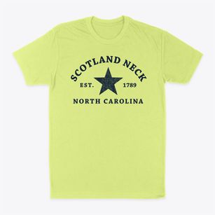 Scotland Neck North Carolina Star Classic Dad T-Shirt