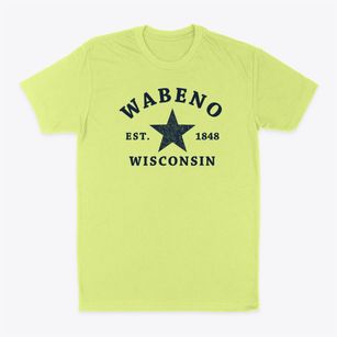 Wabeno Wisconsin Star Classic Dad T-Shirt