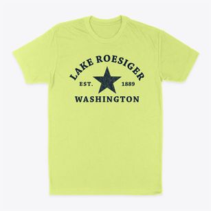 Lake Roesiger Washington Star Classic Dad T-Shirt