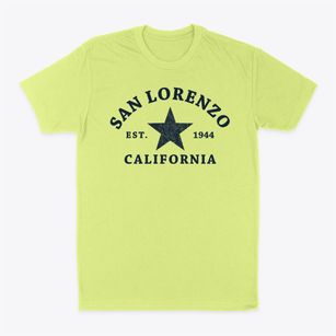San Lorenzo California Star Classic Dad T-Shirt