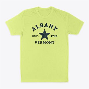 Albany Vermont Star Classic Dad T-Shirt