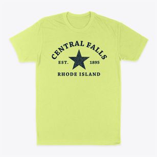 Central Falls Rhode Island Star Classic Dad T-Shirt