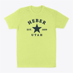Heber Utah Star Classic Dad T-Shirt