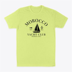 Morocco Indiana Yacht Club Classic Dad T-Shirt