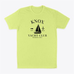 Knox Maine Yacht Club Classic Dad T-Shirt