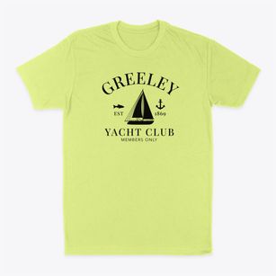 Greeley Colorado Yacht Club Classic Dad T-Shirt
