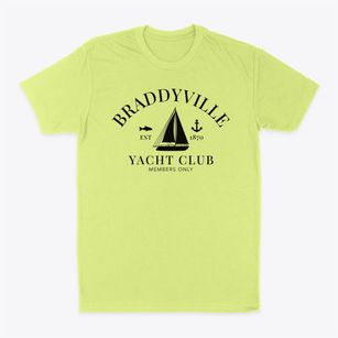 Braddyville Iowa Yacht Club Classic Dad T-Shirt