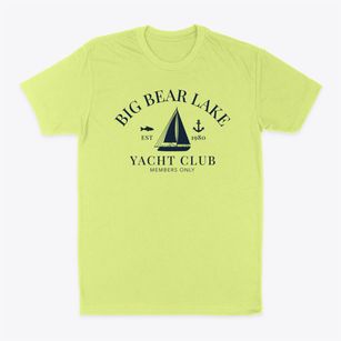 Big Bear Lake California Yacht Club Classic Dad T-Shirt