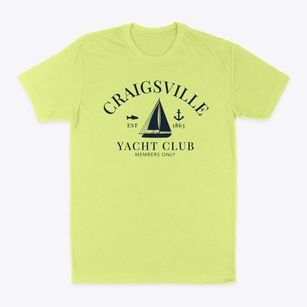 Craigsville West Virginia Yacht Club Classic Dad T-Shirt