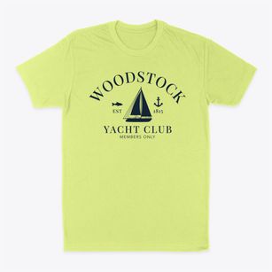 Woodstock Maine Yacht Club Classic Dad T-Shirt