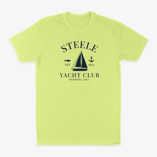 Steele Alabama Yacht Club Classic Dad T-Shirt