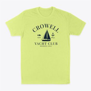 Crowell Texas Yacht Club Classic Dad T-Shirt