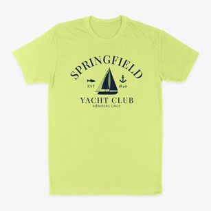 Springfield Illinois Yacht Club Classic Dad T-Shirt