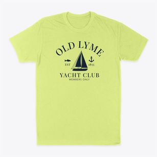 Old Lyme Connecticut Yacht Club Classic Dad T-Shirt