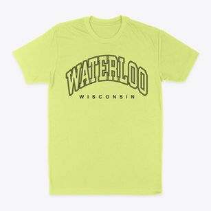 Waterloo Wisconsin Inline Classic Dad T-Shirt