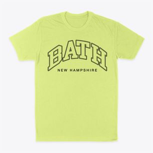Bath New Hampshire Inline Classic Dad T-Shirt
