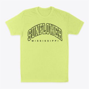 Sunflower Mississippi Inline Classic Dad T-Shirt