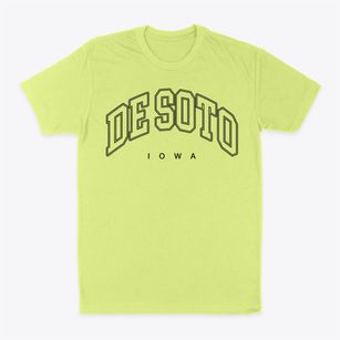 De Soto Iowa Inline Classic Dad T-Shirt