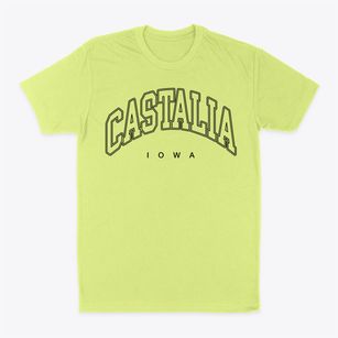 Castalia Iowa Inline Classic Dad T-Shirt