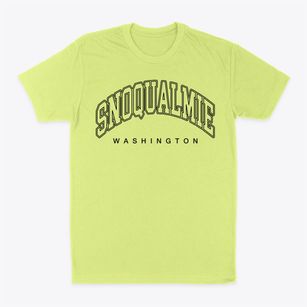 Snoqualmie Washington Inline Classic Dad T-Shirt