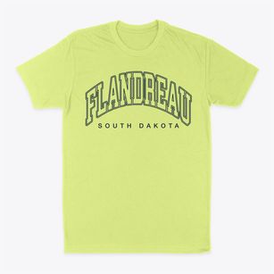 Flandreau South Dakota Inline Classic Dad T-Shirt