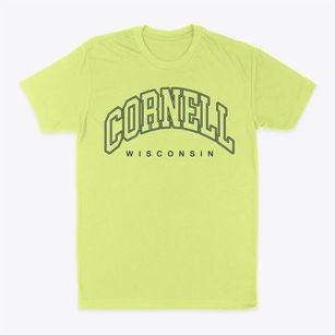 Cornell Wisconsin Inline Classic Dad T-Shirt