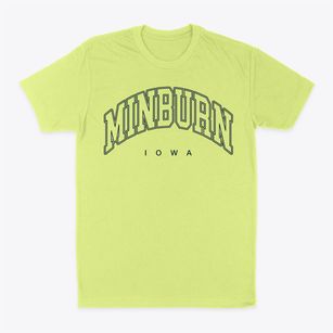 Minburn Iowa Inline Classic Dad T-Shirt