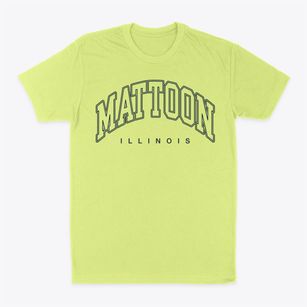 Mattoon Illinois Inline Classic Dad T-Shirt