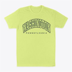 Washington Pennsylvania Inline Classic Dad T-Shirt