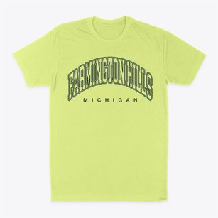 Farmington Hills Michigan Inline Classic Dad T-Shirt