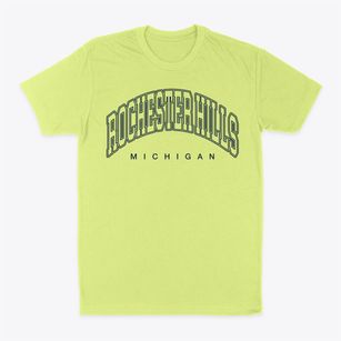 Rochester Hills Michigan Inline Classic Dad T-Shirt