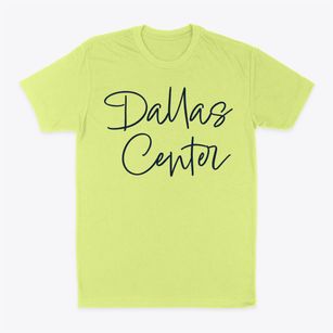 Dallas Center Iowa Freestyle Classic Dad T-Shirt