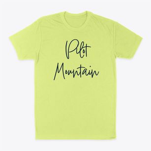 Pilot Mountain North Carolina Freestyle Classic Dad T-Shirt