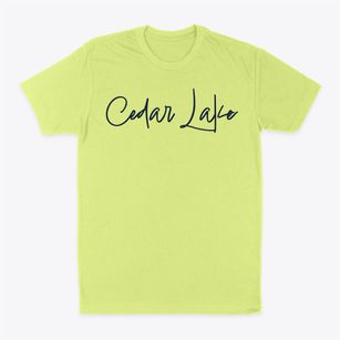 Cedar Lake Wisconsin Freestyle Classic Dad T-Shirt