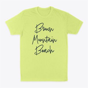 Brown Mountain Beach North Carolina Freestyle Classic Dad T-Shirt