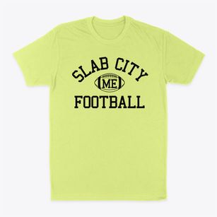 Slab City Maine Football Classic Dad T-Shirt