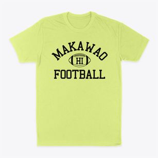 Makawao Hawaii Football Classic Dad T-Shirt