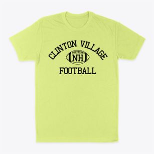 Clinton Village New Hampshire Football Classic Dad T-Shirt