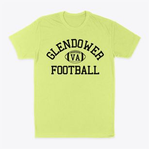 Glendower Virginia Football Classic Dad T-Shirt