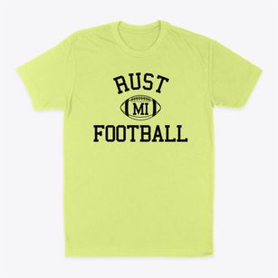 Rust Michigan Football Classic Dad T-Shirt
