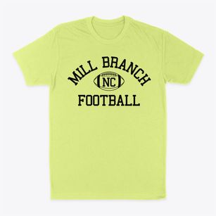 Mill Branch North Carolina Football Classic Dad T-Shirt