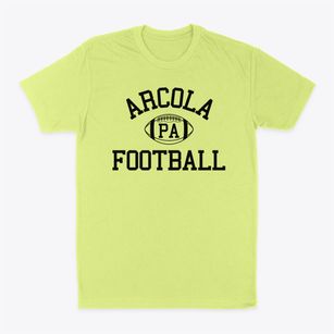 Arcola Pennsylvania Football Classic Dad T-Shirt