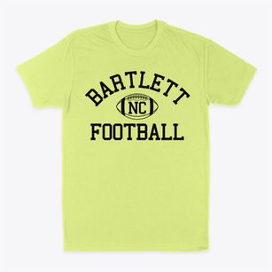Bartlett North Carolina Football Classic Dad T-Shirt