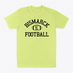 Bismarck Illinois Football Classic Dad T-Shirt