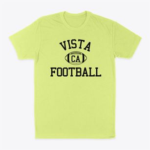 Vista California Football Classic Dad T-Shirt